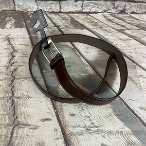 George Brown Leather Men's Dress Belt Size 34